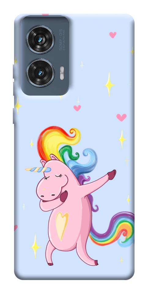 Чехол Unicorn party для Motorola Edge 50 Fusion