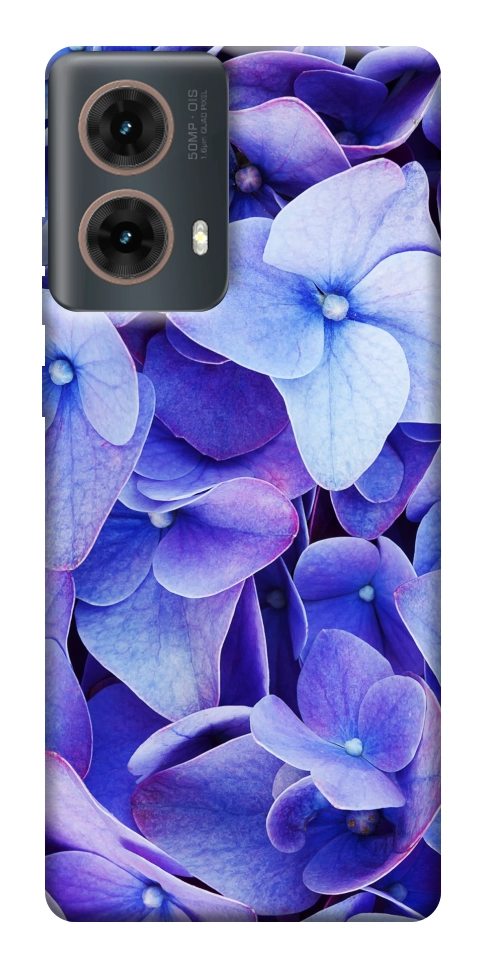 Чехол Гортензия для Motorola Moto G85