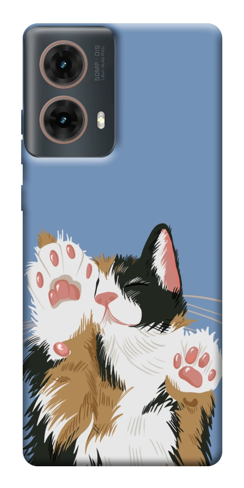 Чехол Funny cat для Motorola Moto G85