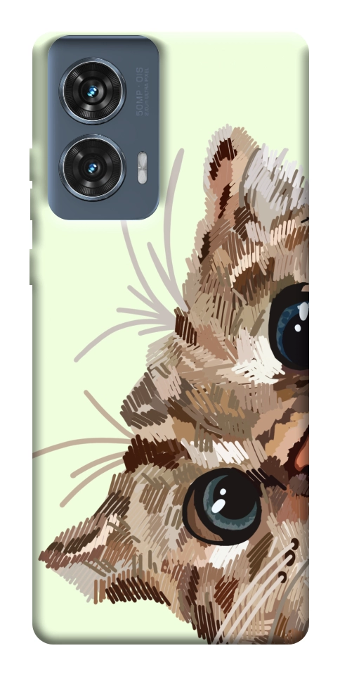 Чехол Cat muzzle для Motorola Edge 50 Fusion
