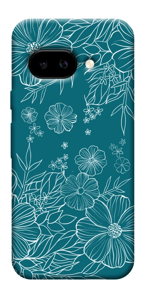 Чехол Botanical illustration для Google Pixel 9a