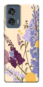 Чехол Flowers art для Motorola Edge 50 Fusion