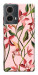 Чехол Floral motifs для Motorola Moto G85
