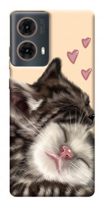 Чехол Cats love для Motorola Moto G85