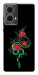 Чехол Snake in flowers для Motorola Moto G85