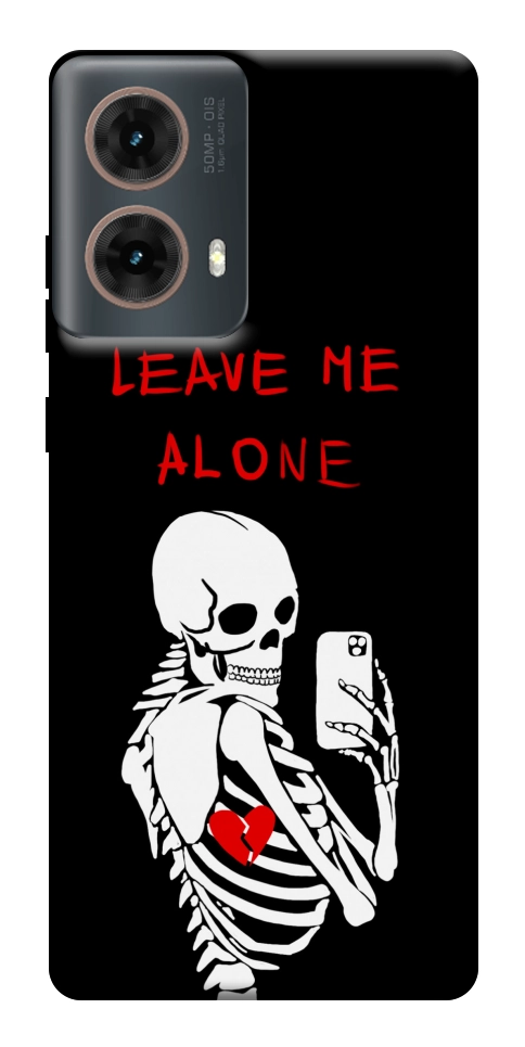 Чехол Leave me alone для Motorola Moto G85