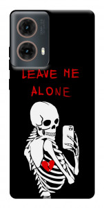 Чехол Leave me alone для Motorola Moto G85