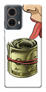 Чехол I love money для Motorola Moto G85