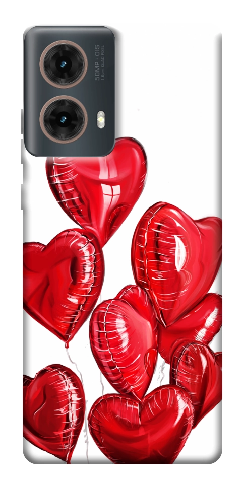 Чехол Heart balloons для Motorola Moto G85