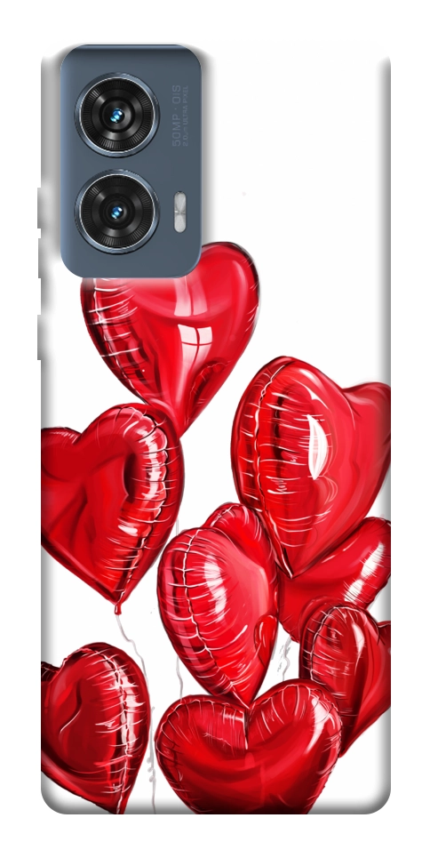 Чехол Heart balloons для Motorola Edge 50 Fusion