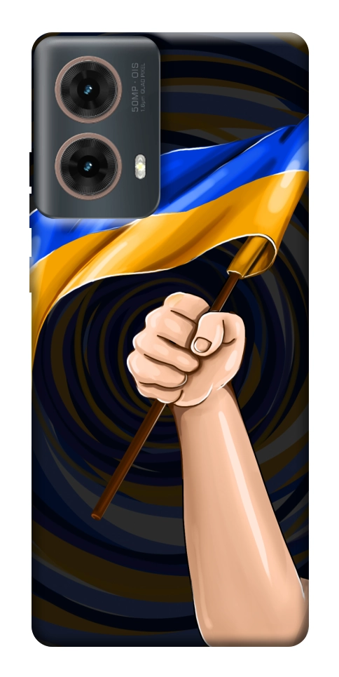 Чехол Флаг для Motorola Moto G85