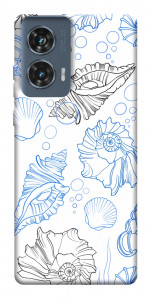 Чехол Морские ракушки для Motorola Edge 50 Fusion