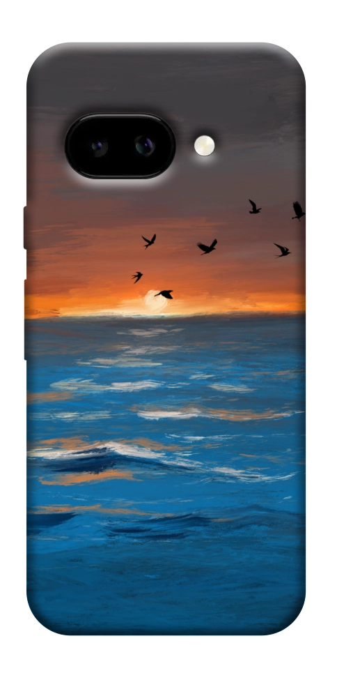 Чехол Закатное море для Google Pixel 9a