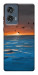 Чехол Закатное море для Motorola Edge 50 Fusion