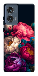 Чехол Букет цветов для Motorola Edge 50 Fusion