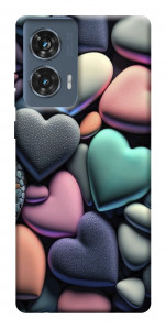 Чехол Каменные сердца для Motorola Edge 50 Fusion