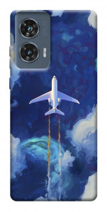 Чехол Полет над облаками для Motorola Edge 50 Fusion