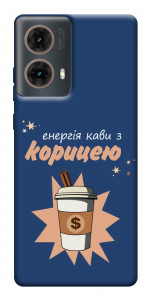 Чехол Енергія кави для Motorola Moto G85