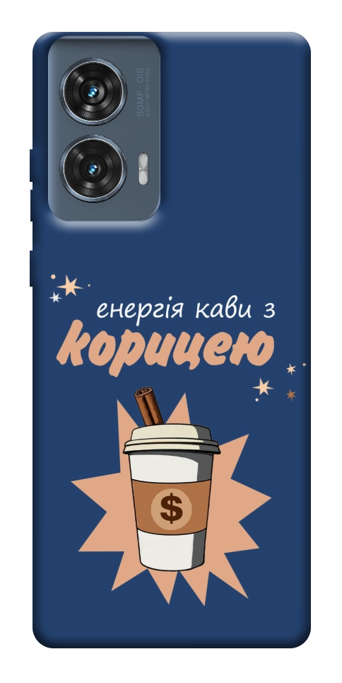 Чехол Енергія кави для Motorola Edge 50 Fusion