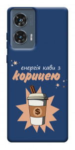 Чехол Енергія кави для Motorola Edge 50 Fusion