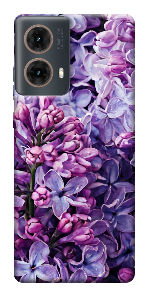 Чехол Violet blossoms для Motorola Moto G85
