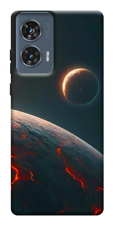 Чехол Lava planet для Motorola Edge 50 Fusion