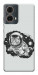 Чехол Кот космонавт для Motorola Moto G85