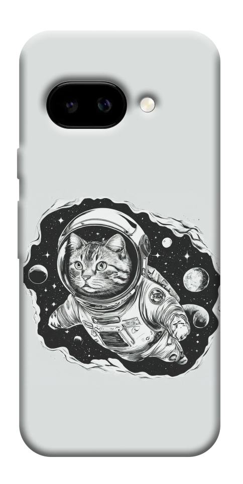 Чехол Кот космонавт для Google Pixel 9a