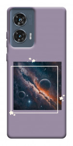 Чехол Космос в квадрате для Motorola Edge 50 Fusion