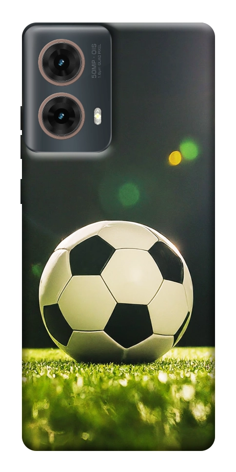 Чехол Футбольный мяч для Motorola Moto G85