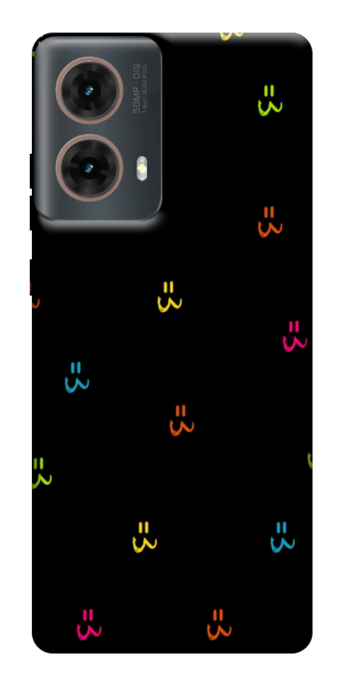 Чехол Colorful smiley для Motorola Moto G85