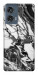 Чехол Calacatta black marble для Motorola Edge 50 Fusion
