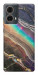 Чехол Радужный мрамор для Motorola Moto G85