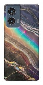 Чехол Радужный мрамор для Motorola Edge 50 Fusion
