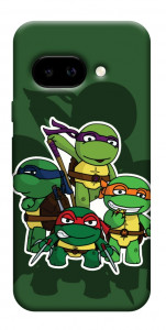 Чехол Green turtles для Google Pixel 9a