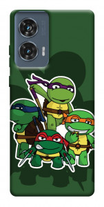Чехол Green turtles для Motorola Edge 50 Fusion