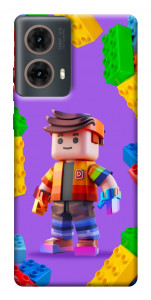 Чехол Colorful constructor для Motorola Moto G85