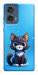 Чехол Котенок для Motorola Edge 50 Fusion