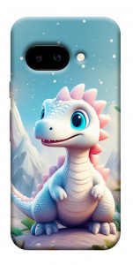 Чехол Белый дракоша для Google Pixel 9a