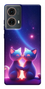 Чехол Космокоты для Motorola Moto G85