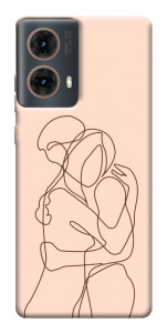 Чехол Couple line для Motorola Moto G85