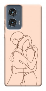 Чехол Couple line для Motorola Edge 50 Fusion
