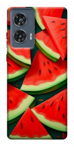 Чехол Скибки арбуза для Motorola Edge 50 Fusion