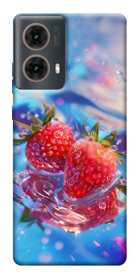 Чехол Red Strawberry для Motorola Moto G85
