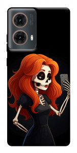 Чехол Селфи-скелет для Motorola Moto G85