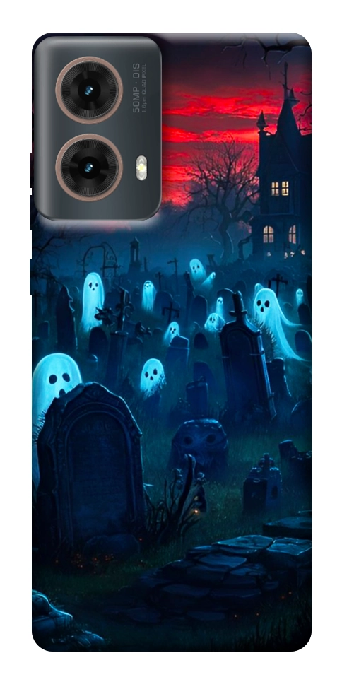 Чехол Летающие привидения для Motorola Moto G85