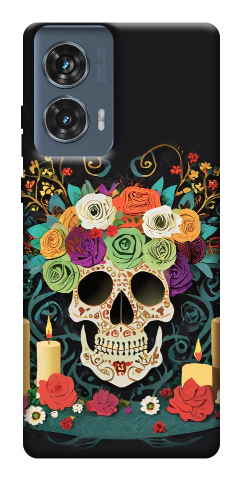 Чохол Skull of celebration для Motorola Edge 50 Fusion