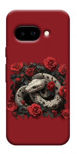 Чехол Roses snake для Google Pixel 9a