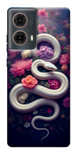 Чехол Flower snake для Motorola Moto G85