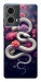 Чехол Flower snake для Motorola Moto G85